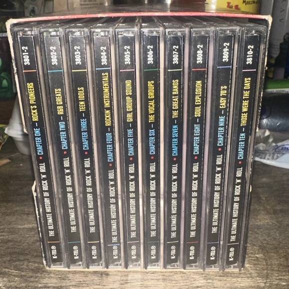 The Ultimate History Of Rock 'N' Roll Collection 10 CD Set 150 Songs USED - Picture 2 of 7